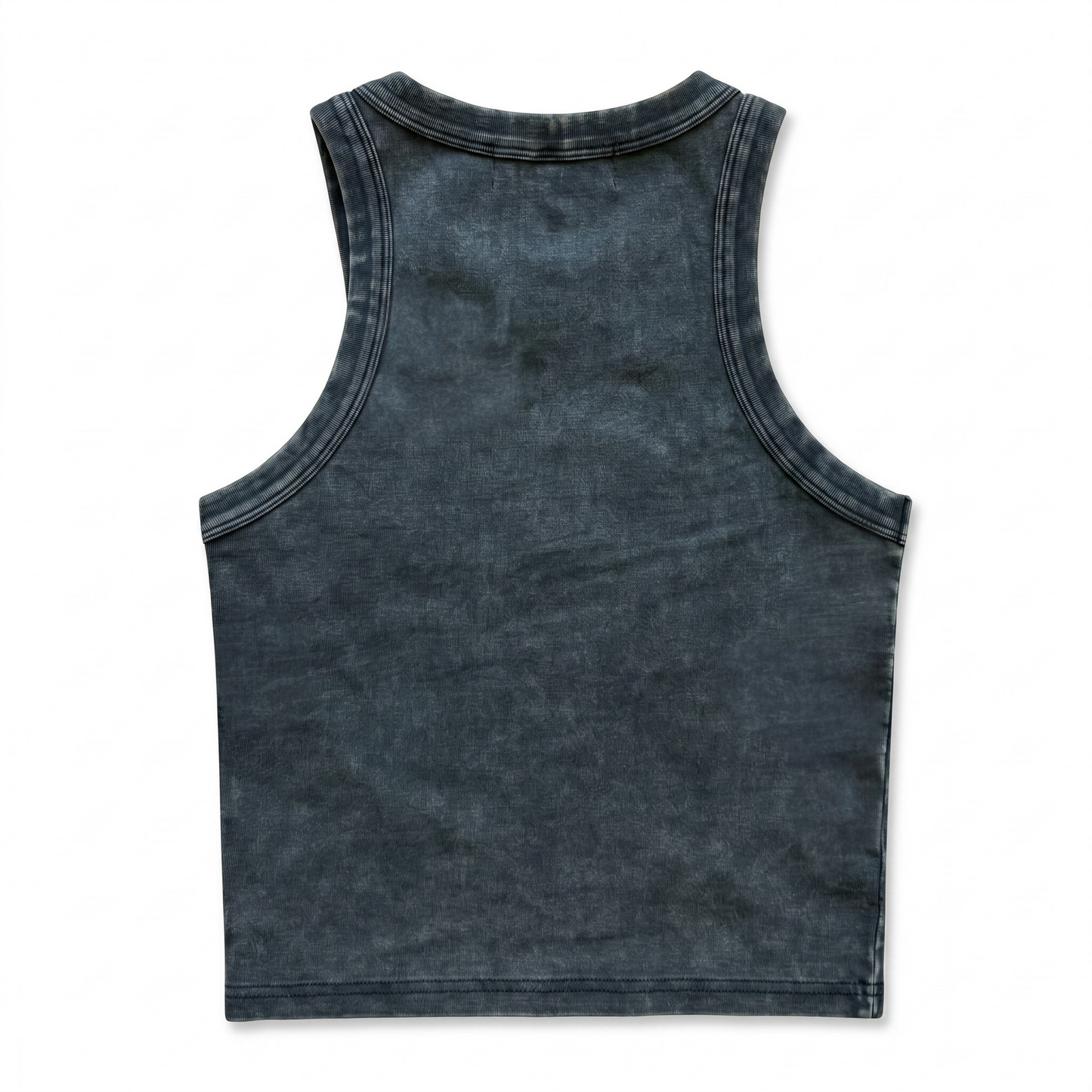 STANZA I LINE II - OUR SOUL BODY CON EMBLEM VEST (FADED BLACK)